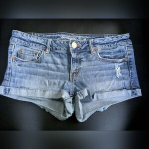 American Eagle Live Your Life Stretch Jean Shorts